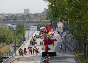Nana Danseuse Rouge Orient de Niki