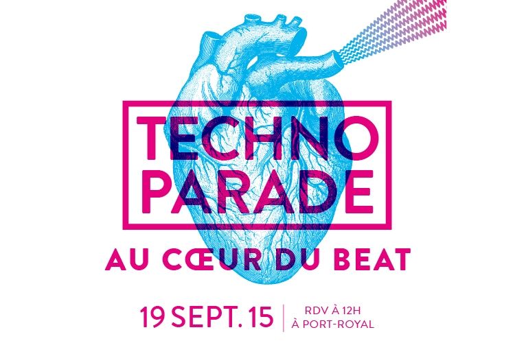 La Techno Parade dans les rues de Paris