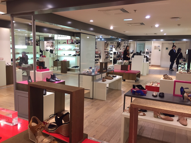 magasin chaussure femme paris