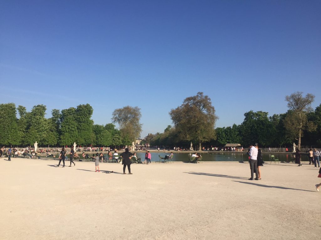 Jardin des Tuileries à Paris