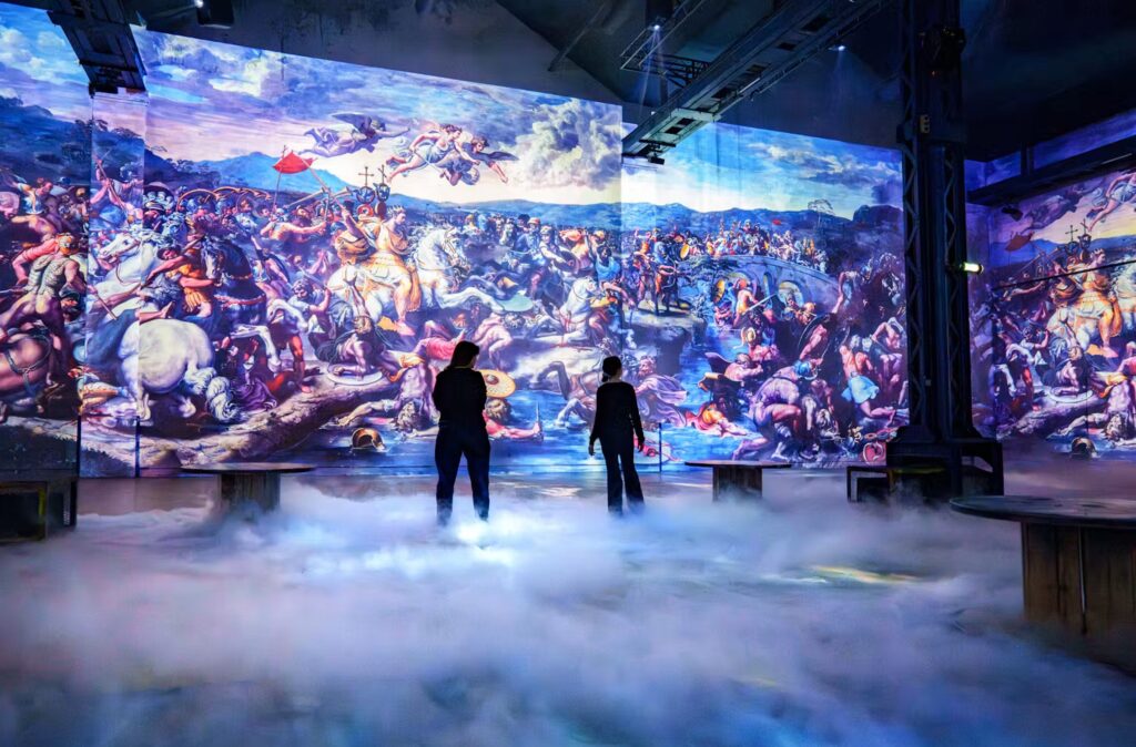 Expo Renaissance à l'Atelier des Lumières Paris