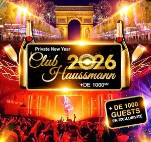 Nouvel an 2026 au Club Haussmann Paris