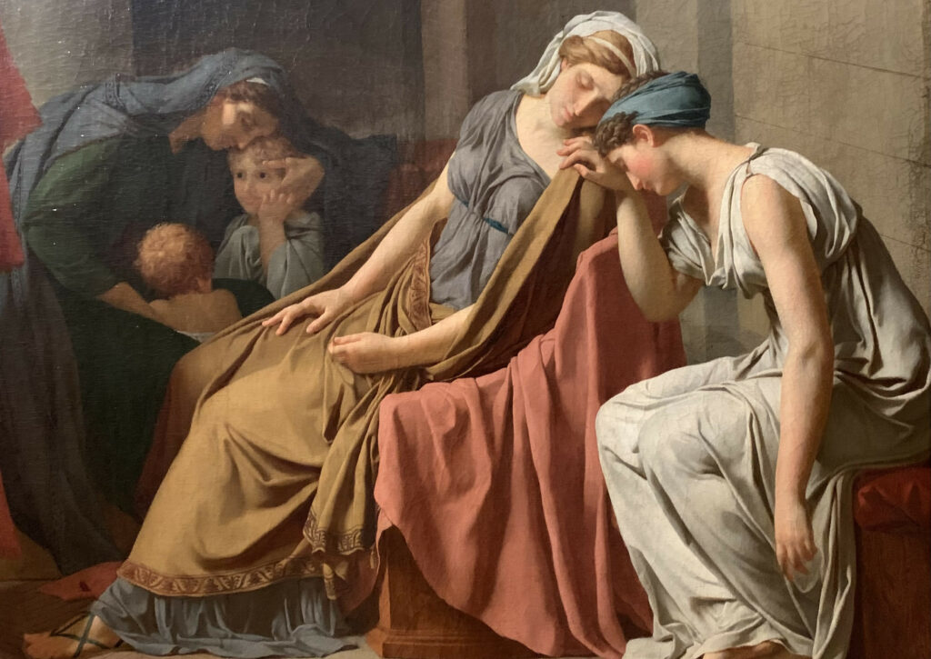 Expo Jacques Louis David au Louvre