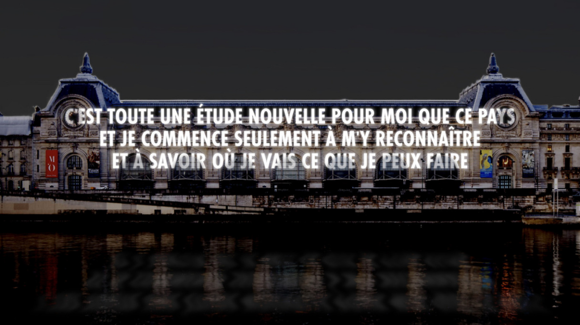 Expo Jenny Holzer au Musée d'Orsay